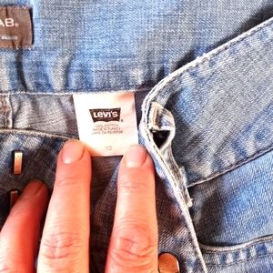 Levi's wide leg silver tab jeans